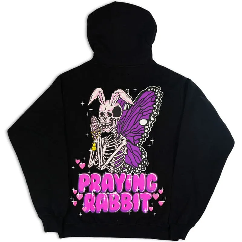 Praying Rabbit Butterfly Hoodie sold by Praying Rabbit product image thumbnail 2