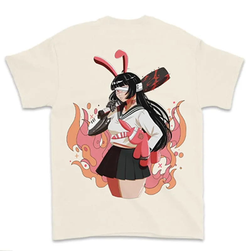 Emiko Cream Tee sold by Praying Rabbit