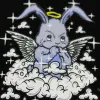 Guardian Angel Hoodie sold by Praying Rabbit