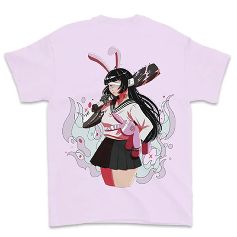 Emiko Lavender Tee sold by Praying Rabbit