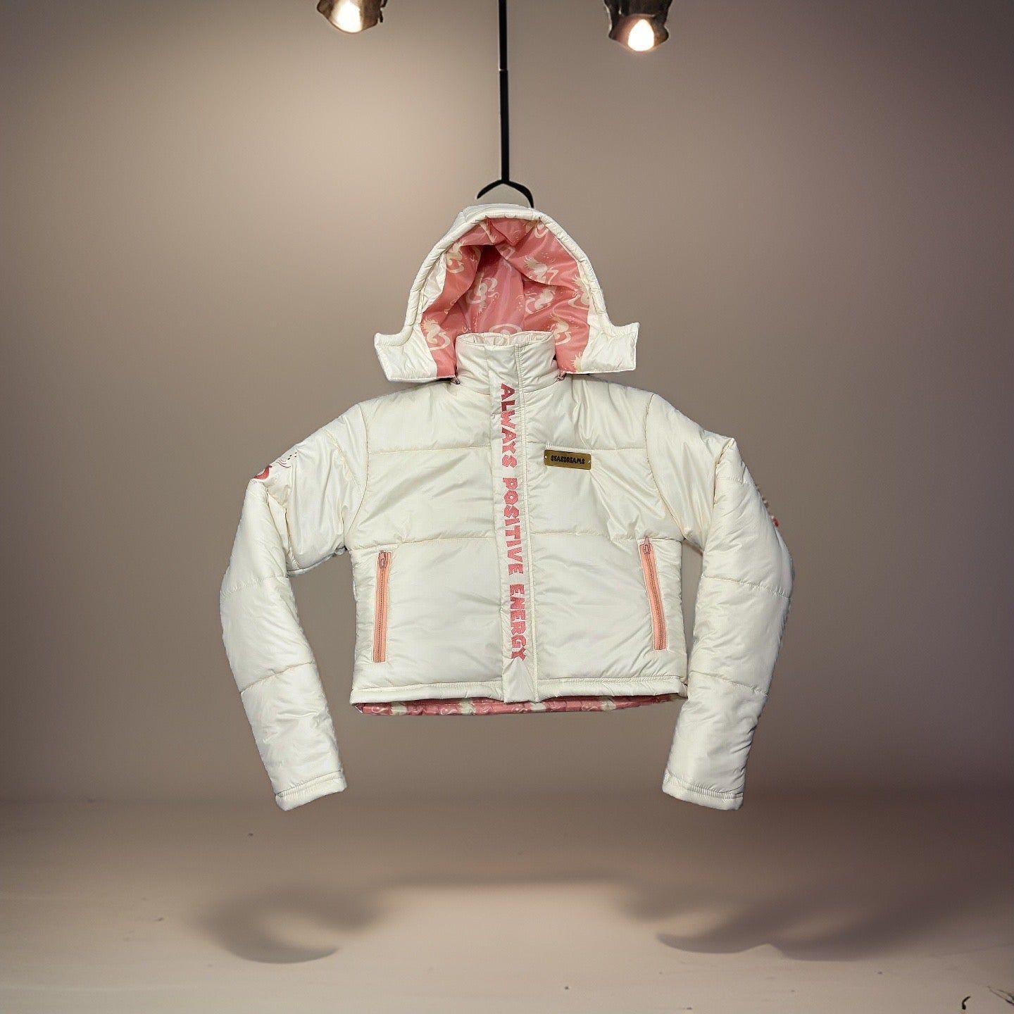 SEASDREAMS Crop Puff Coat (Exclusive) sold by Sea’s Dreams