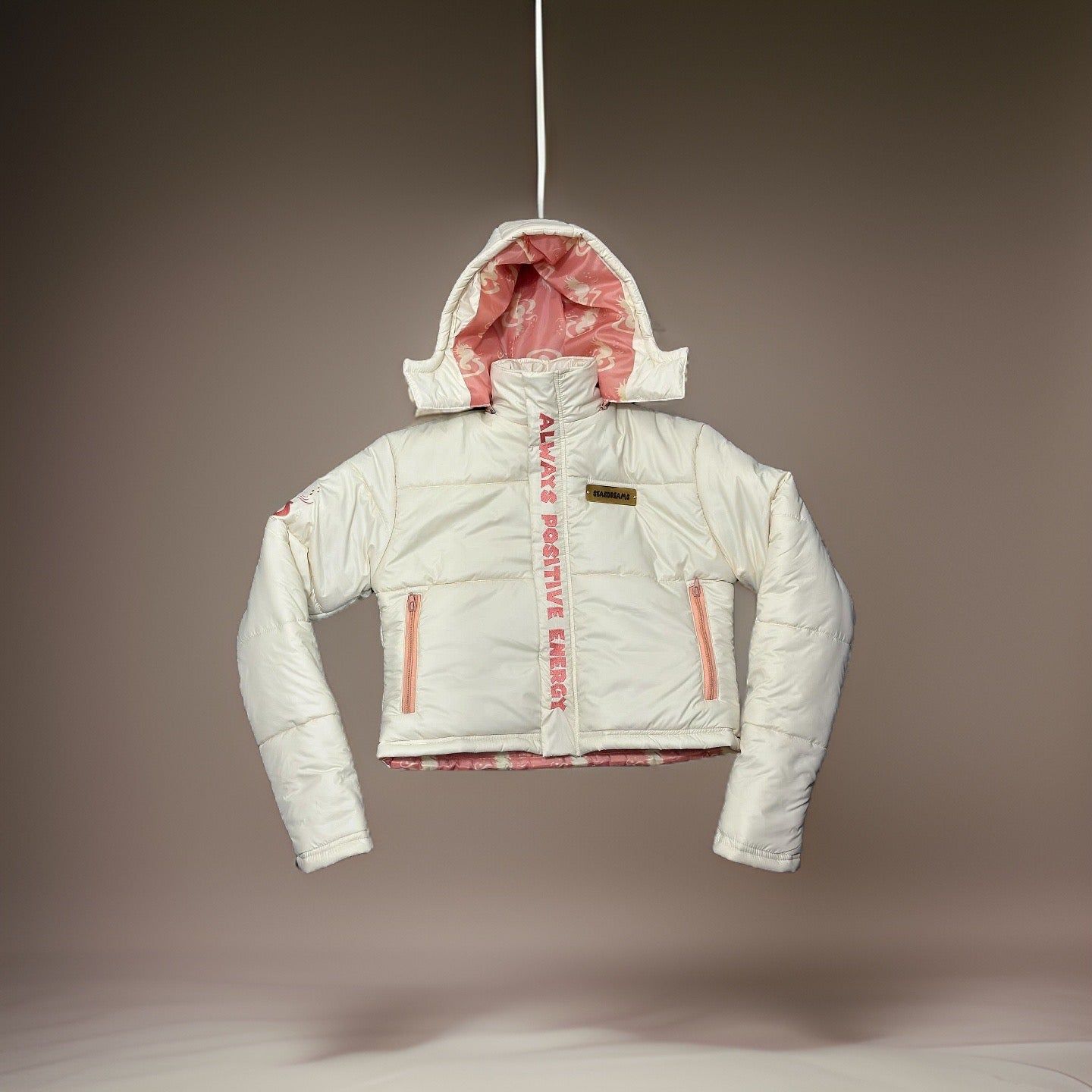 SEASDREAMS Crop Puff Coat (Exclusive) sold by Sea’s Dreams product image thumbnail 3