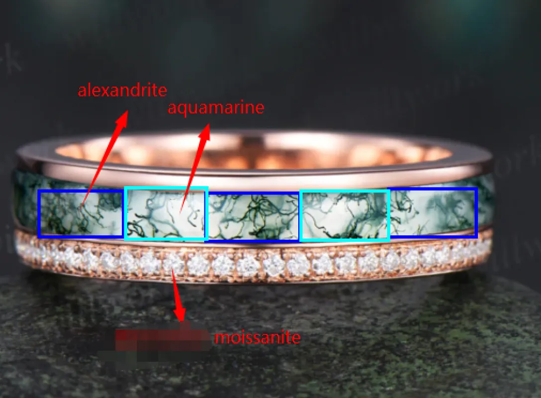 Custom order for Jenny R(Men's wedding band, 18k white gold, ring size 10)- 1st payment sold by Willwork Jewelry