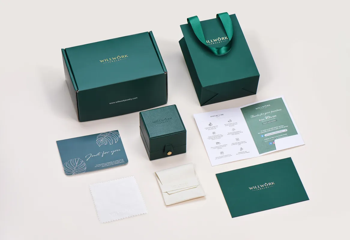 Exquisite Gift Package for Jewelry made by Willwork Jewelry