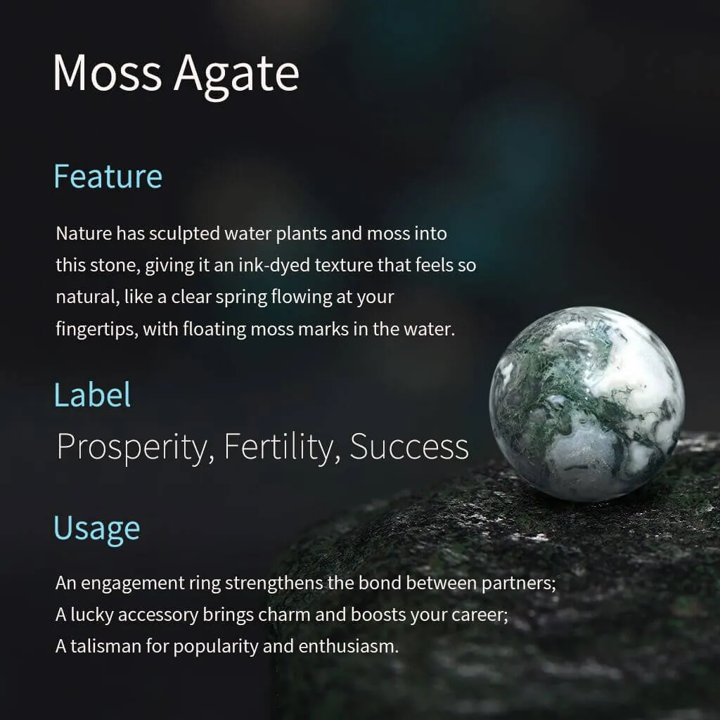 Vintage pear oval cut green moss agate earrings women solid 14k white gold dainty kite halo diamond drop earrings anniversary gift for her sold by Willwork Jewelry product image thumbnail 5