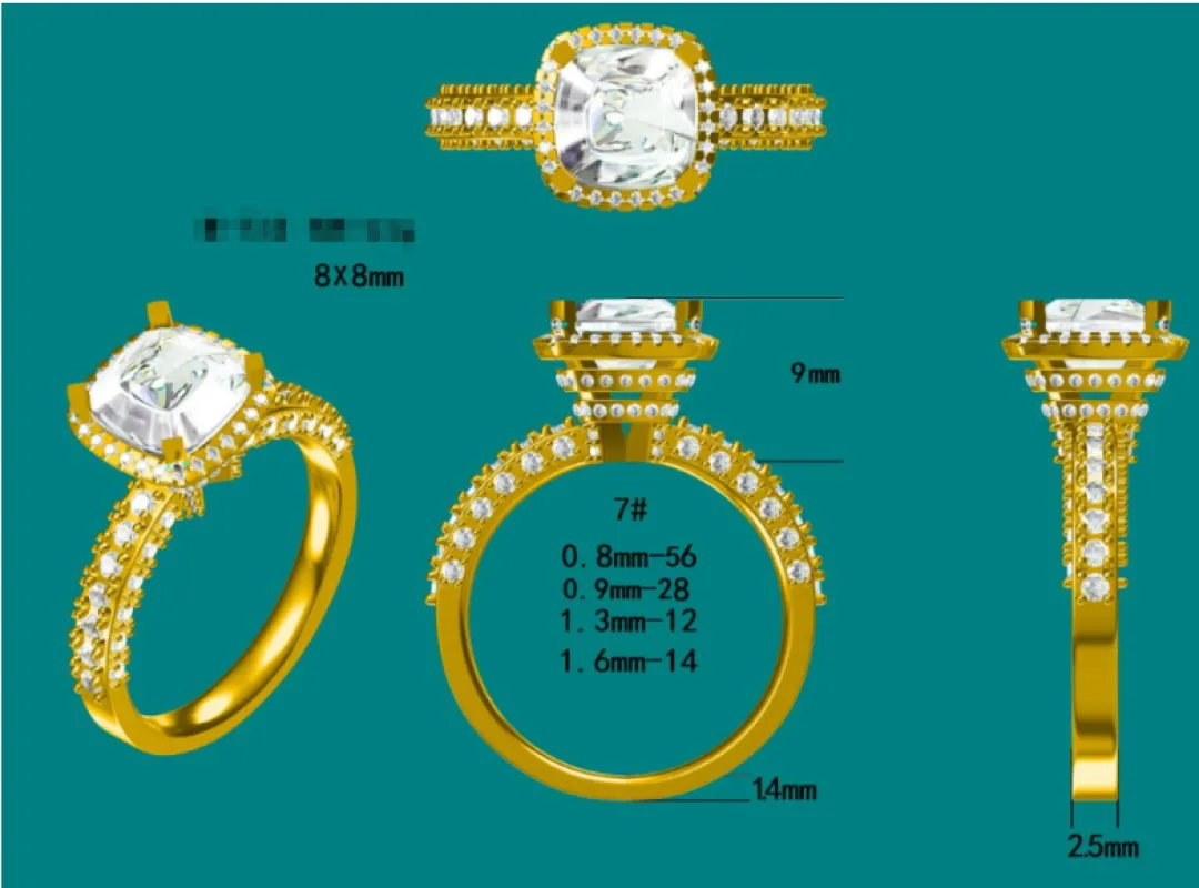 Re-handcraft ring for order W15840217672 made by Willwork Jewelry