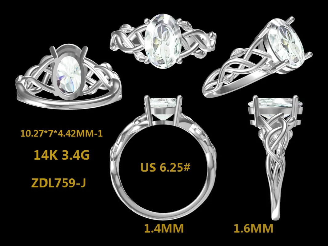 Custom Order for Brendan Flanagan(Ring setting, platinum, ring size 6.25) made by Willwork Jewelry
