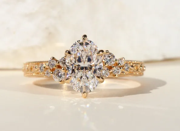 Custom order for Mackenzie Longpre(1pc engagement ring, 14k yellow gold, ring size 9) sold by Willwork Jewelry