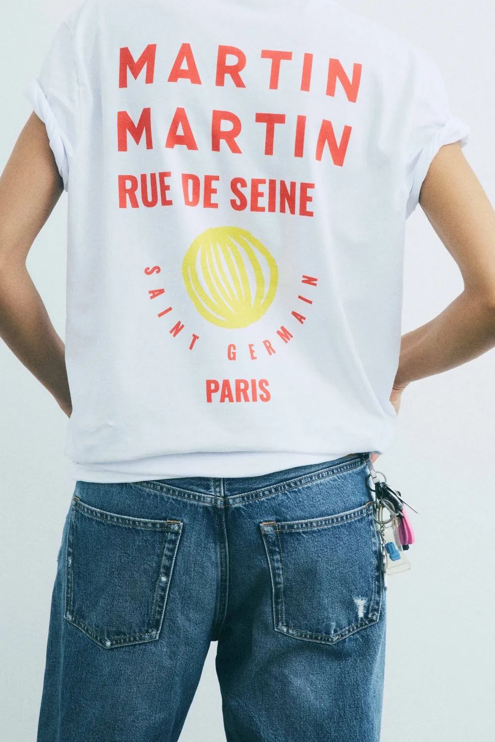 Tee shirt Rue De Seine sold by Martin Martin product image thumbnail 4