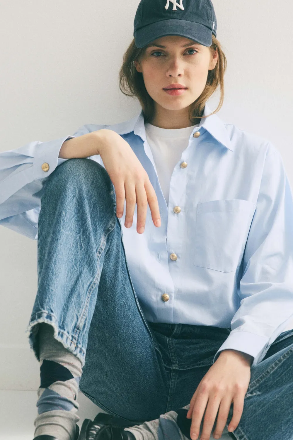 Chemise Boy Bleu sold by Martin Martin product image thumbnail 3