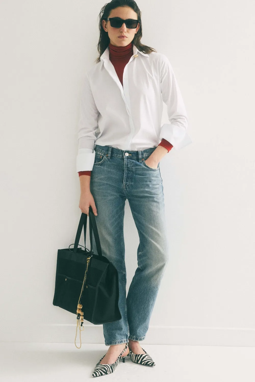 Chemise Agathe blanc sold by Martin Martin