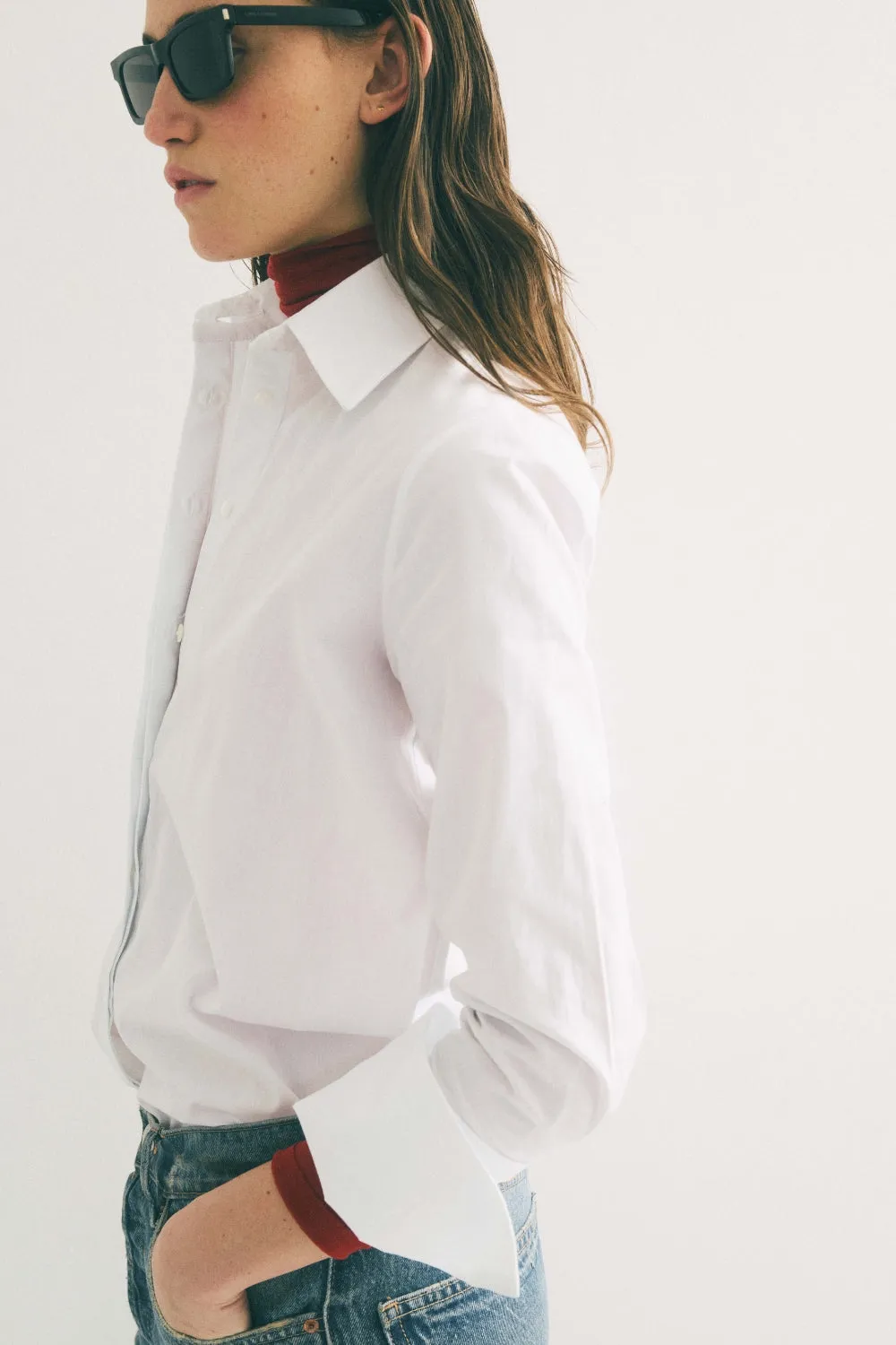 Chemise Agathe blanc sold by Martin Martin product image thumbnail 5