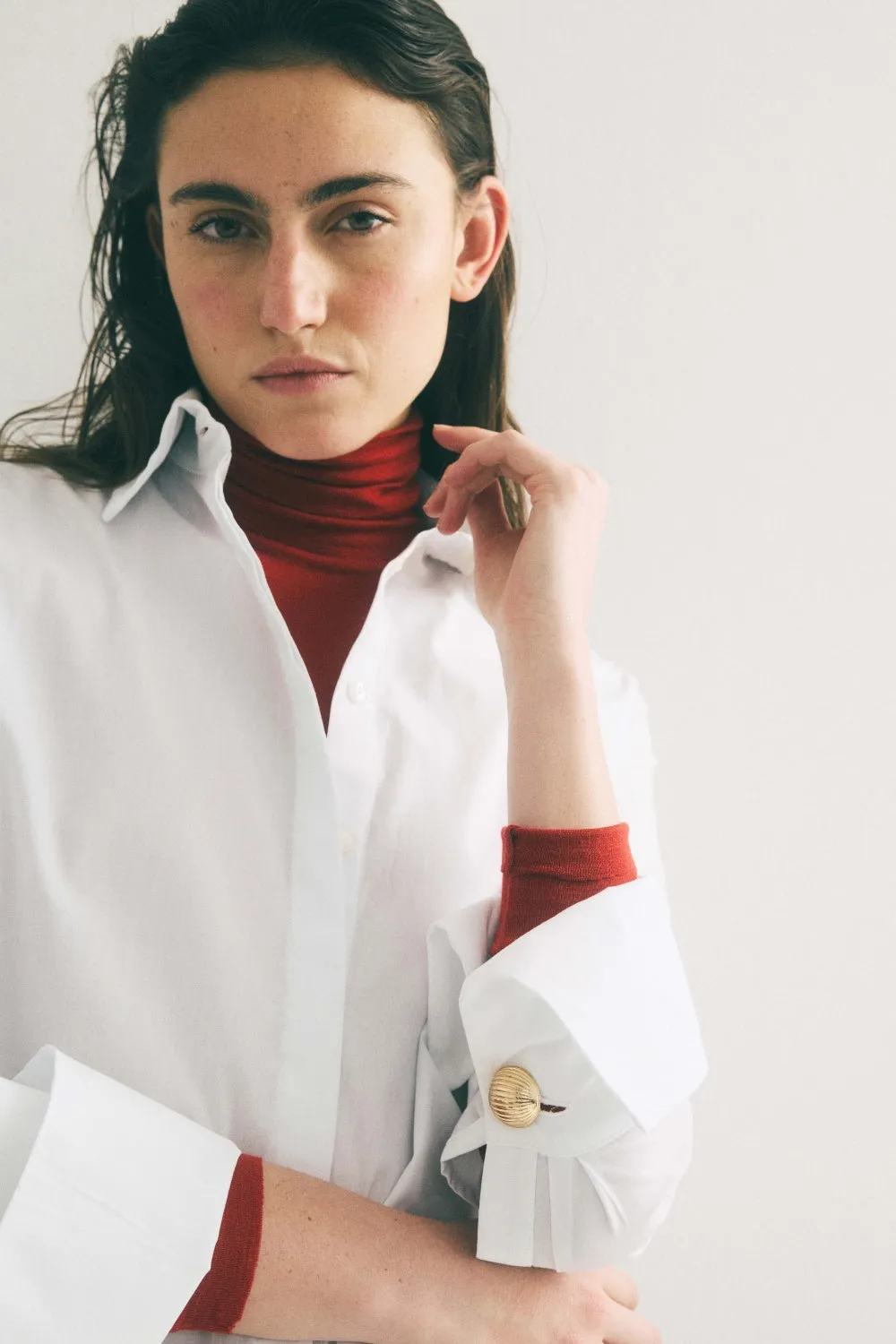 Chemise Agathe blanc sold by Martin Martin product image thumbnail 3