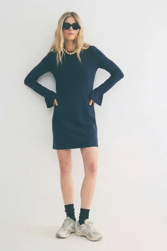 Robe Anne bleu marine made by Martin Martin