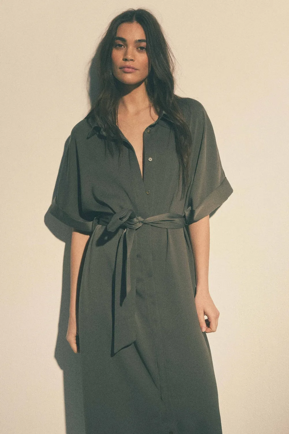 Robe Constance kaki sold by Martin Martin product image thumbnail 2