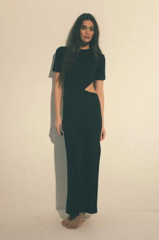 Robe Klyde noir made by Martin Martin