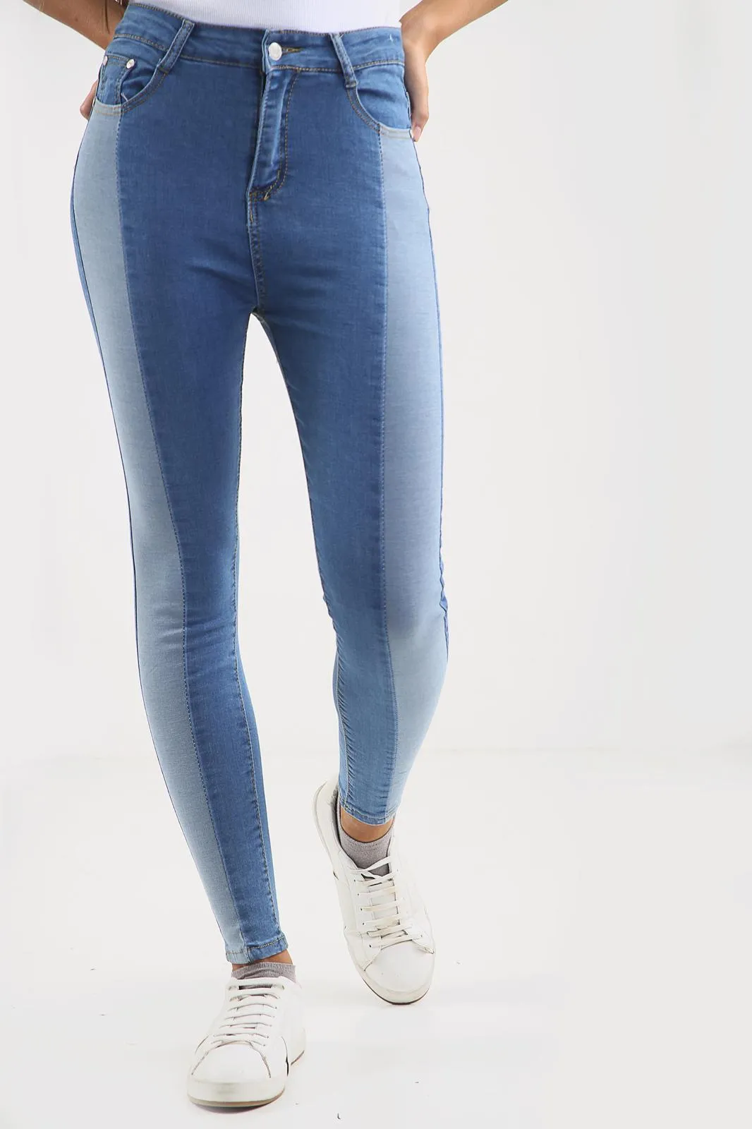 Blue High Waisted Jeans sold by Denimwise product image thumbnail 2