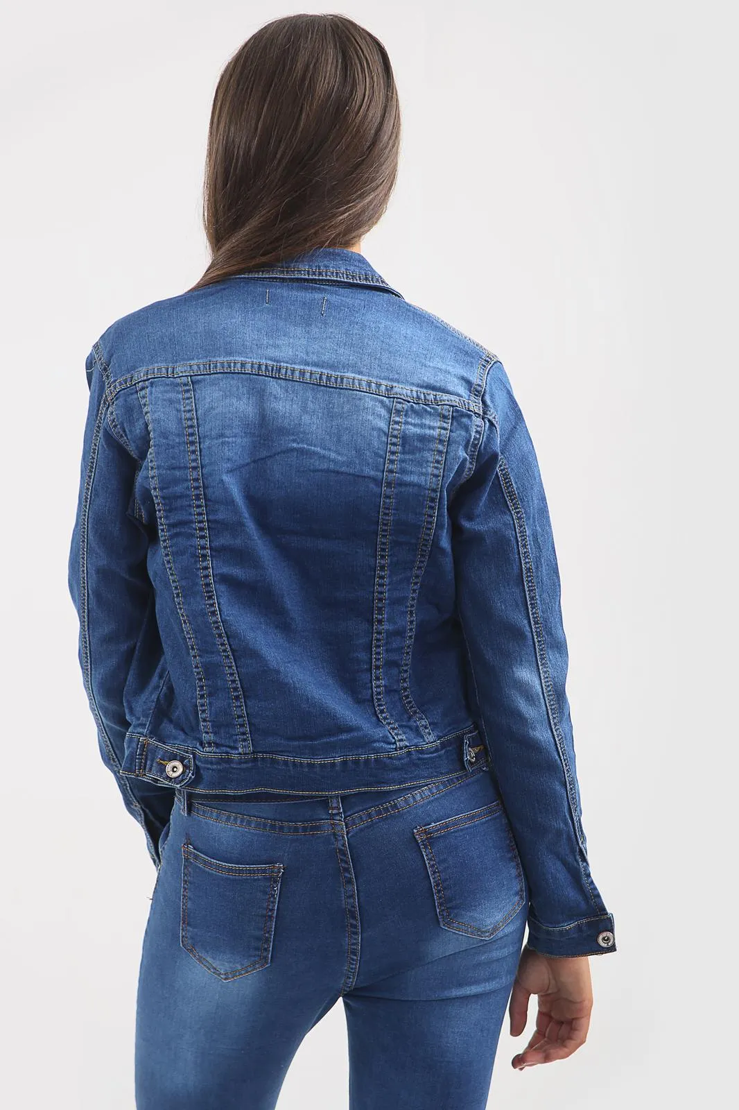 Blue Denim Jacket sold by Denimwise product image thumbnail 3