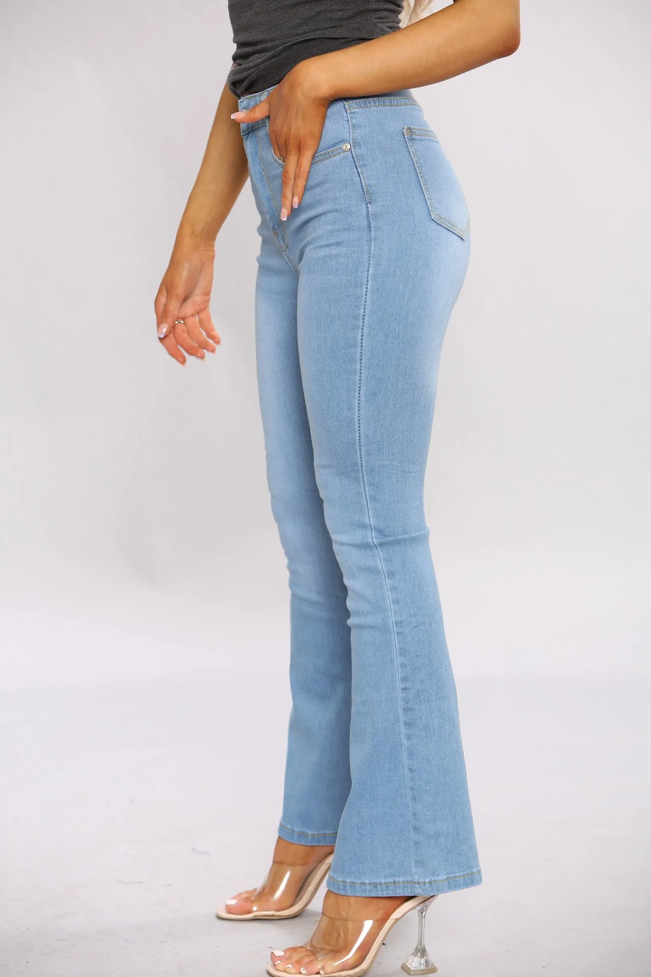 BLUE BOOT CUT JEANS sold by Denimwise product image thumbnail 2