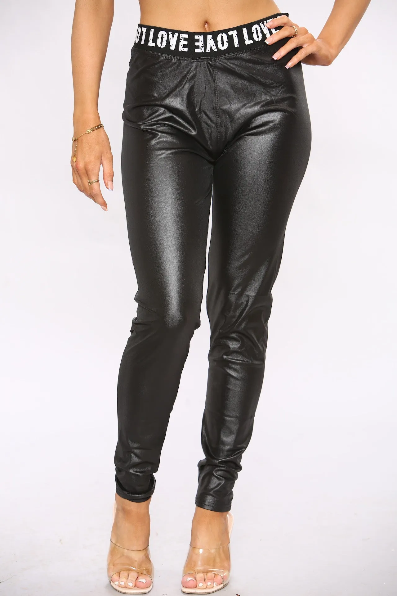Love PU Leggings sold by Denimwise