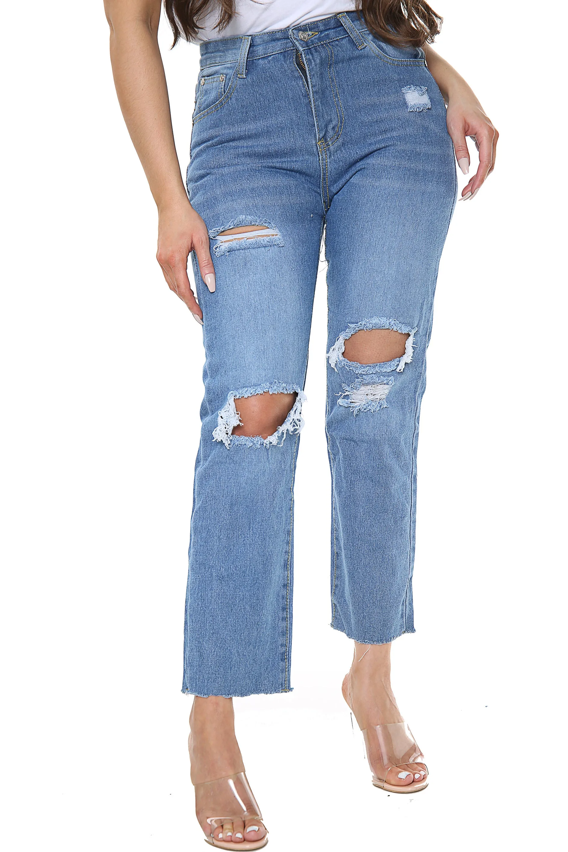 Blue Boyfriend Jeans sold by Denimwise product image thumbnail 2