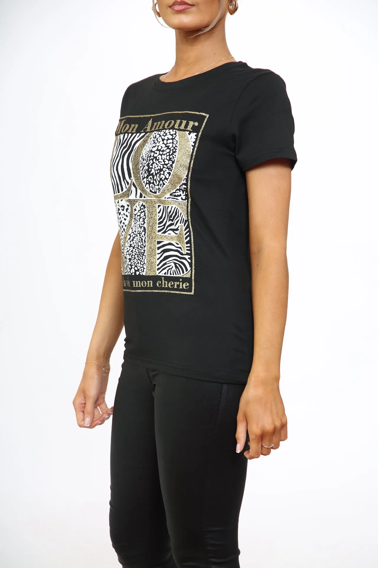 'LOVE' PRINT T Shirt sold by Denimwise product image thumbnail 2