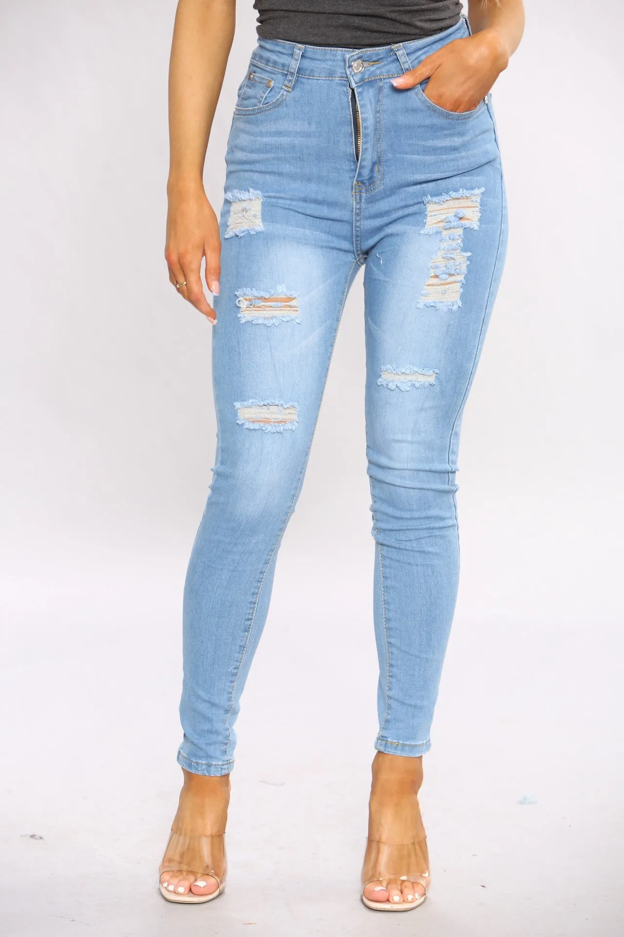 Denim Wash Skinny Jeans sold by Denimwise product image thumbnail 3