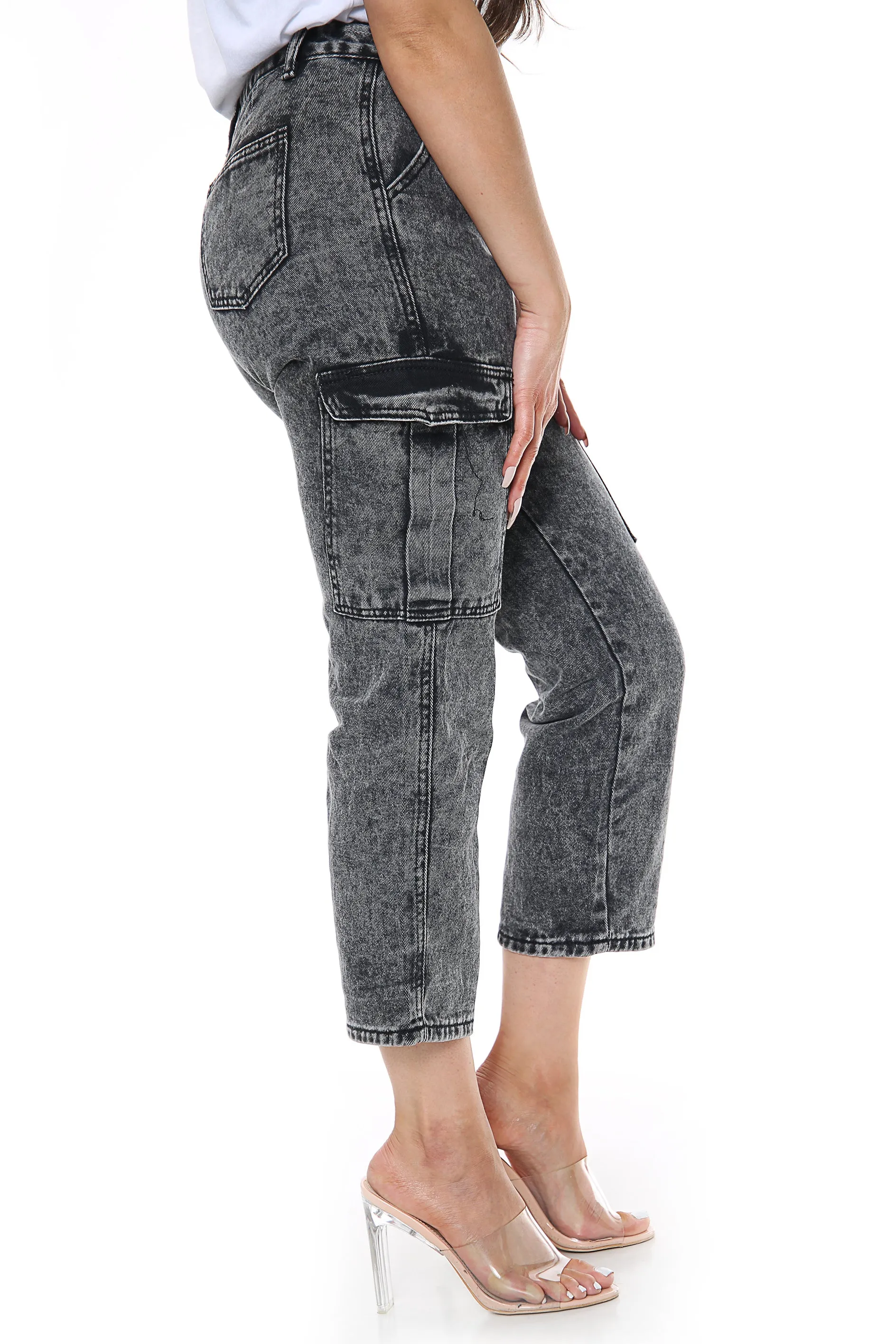Black Boyfriend Jeans sold by Denimwise product image thumbnail 3