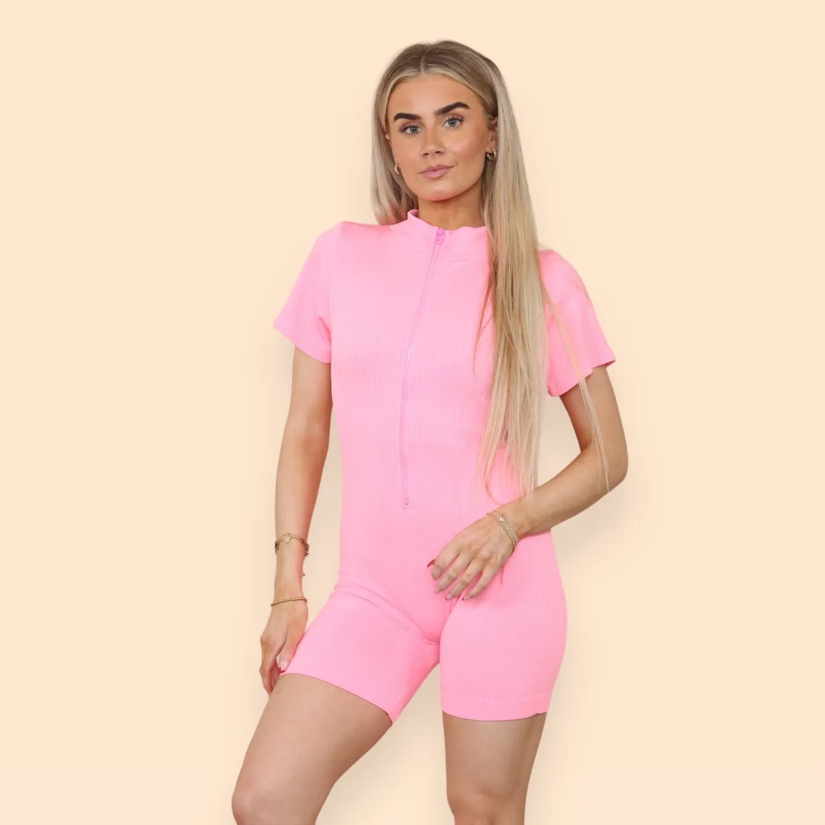 Zip Up Front Shapewear Unitard For Women sold by Denimwise product image thumbnail 4