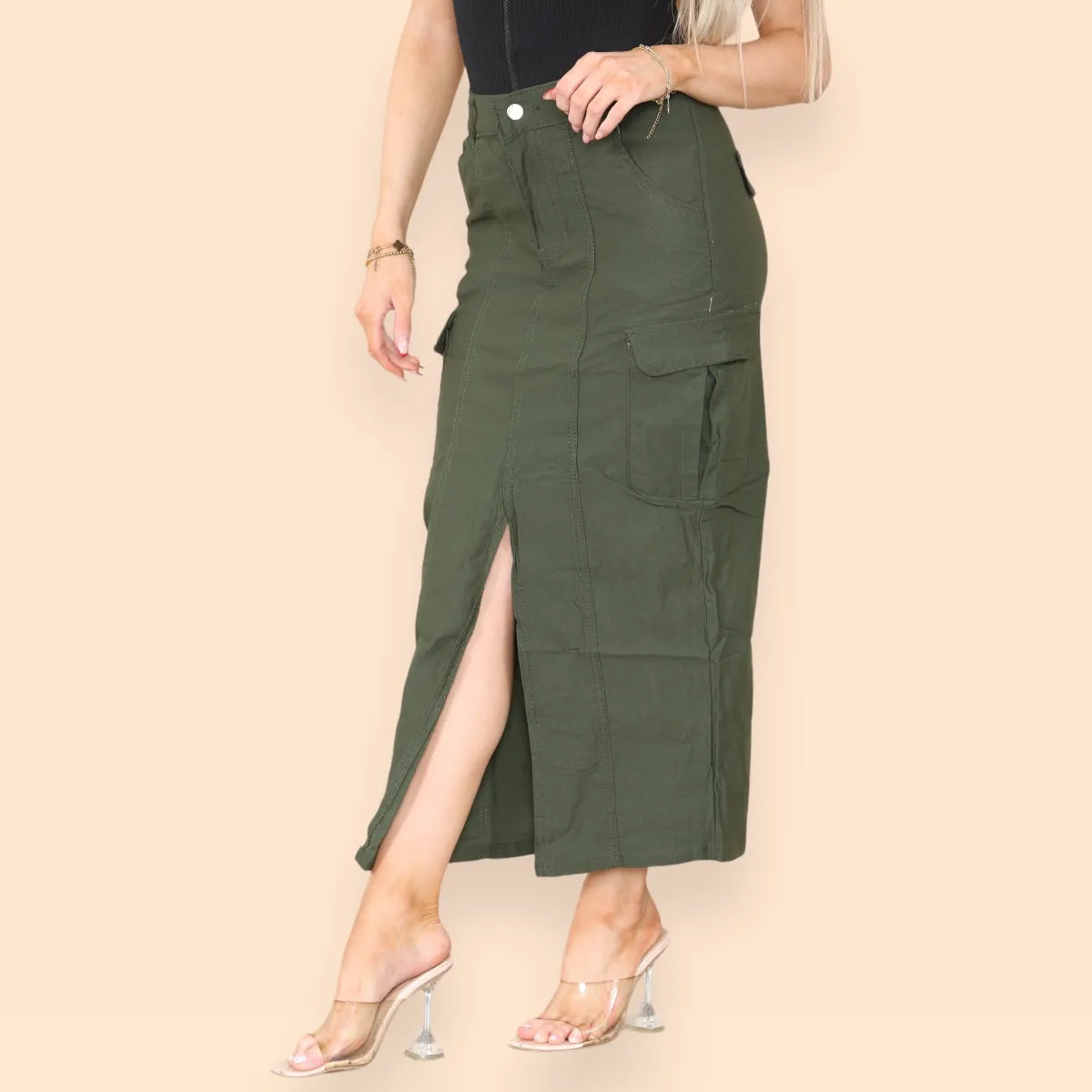 BEST SELLINNG LADIES LONG SKIRT sold by Denimwise product image thumbnail 5
