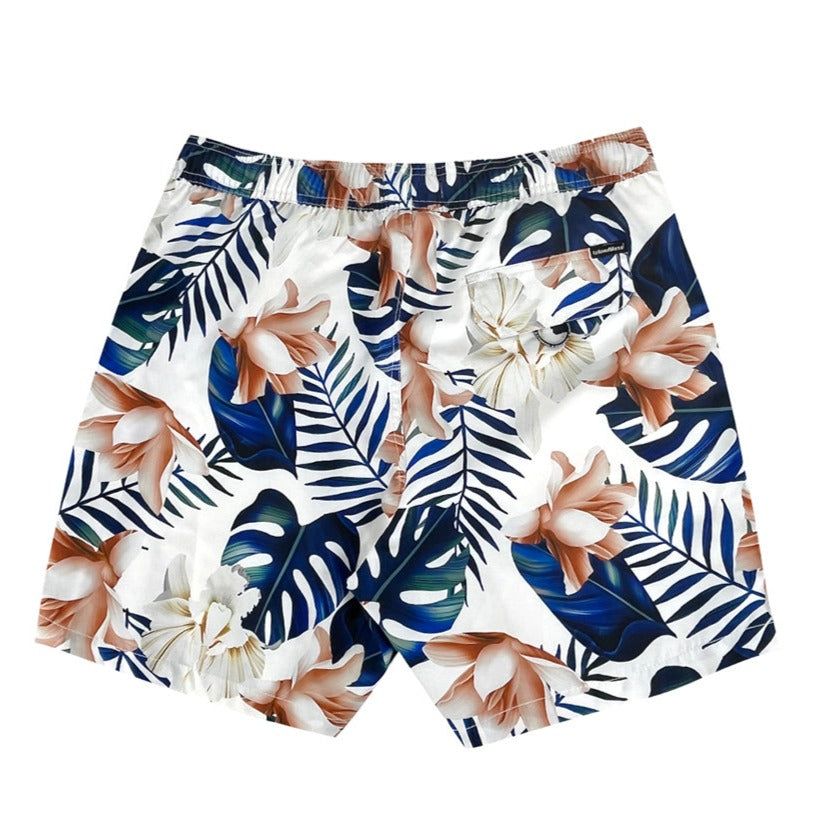 Men's 6'' Stretch Volley Swim Shorts-Flowernest sold by IslandHaze product image thumbnail 5