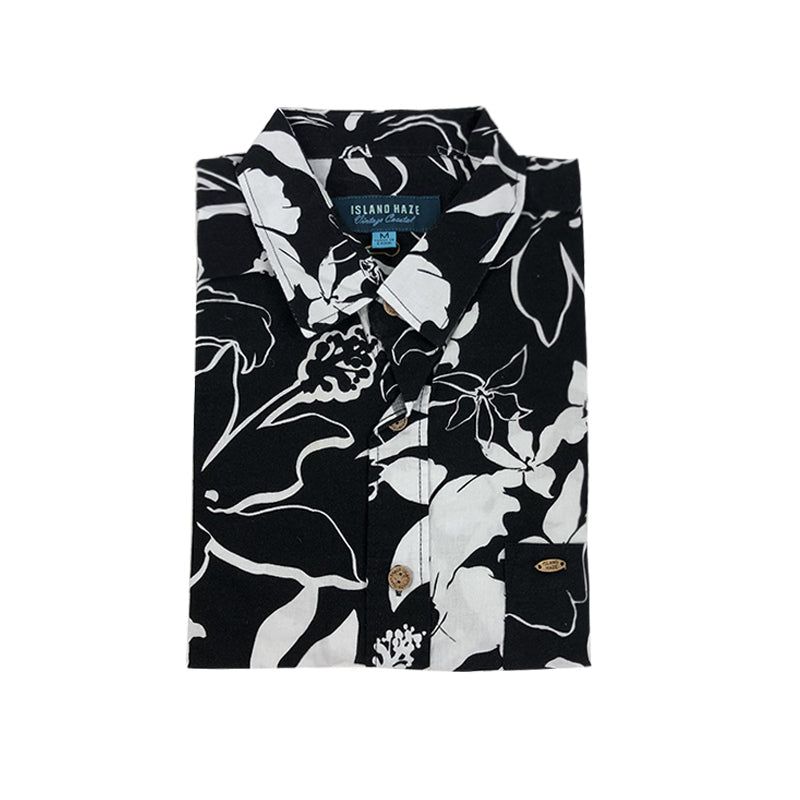 Hawaiian Shirt Black Tropical Shirt sold by IslandHaze product image thumbnail 2