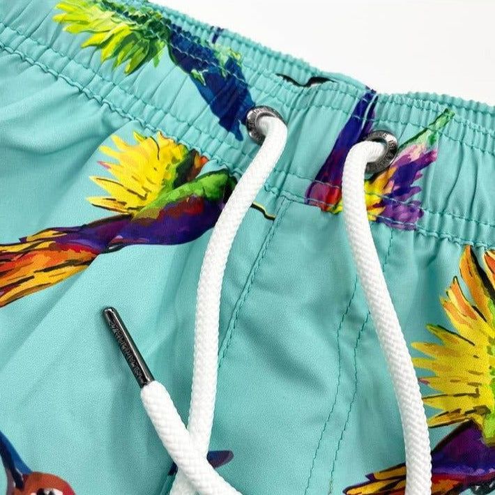 Men's 6'' volley Beach Swim Shorts-Bird Watch sold by IslandHaze product image thumbnail 3