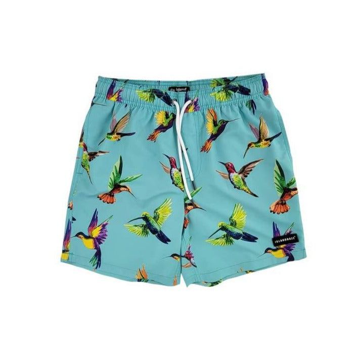 Men's 6'' volley Beach Swim Shorts-Bird Watch sold by IslandHaze