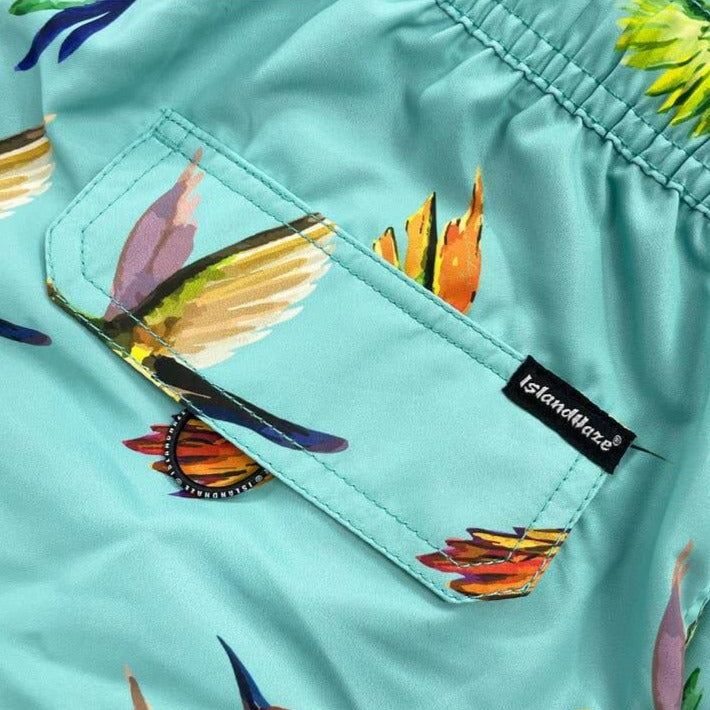 Men's 6'' volley Beach Swim Shorts-Bird Watch sold by IslandHaze product image thumbnail 4