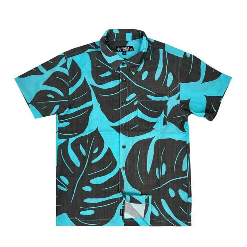 Men’s Button-Down Cotton Hawaiian Shirt SUPER NATURAL sold by IslandHaze