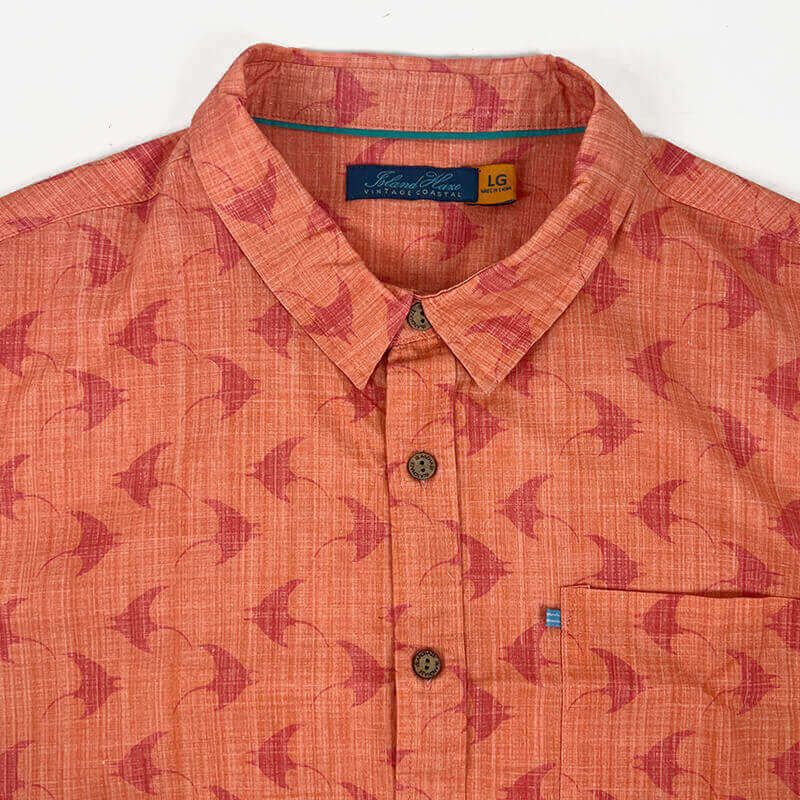 Hawaiian Shirt Red Tropical Fish Shirt sold by IslandHaze product image thumbnail 3