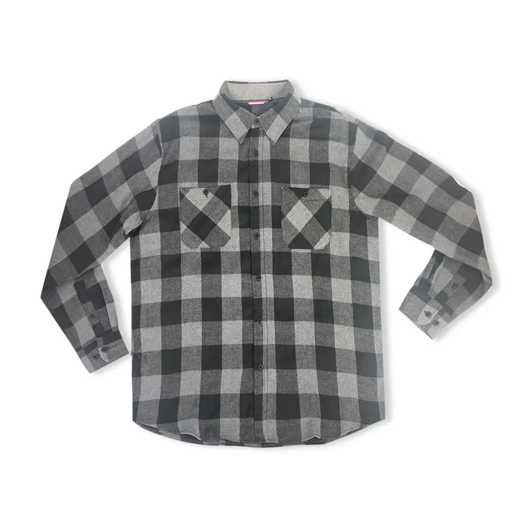Vintage Washed Flannel Shirt Black sold by IslandHaze
