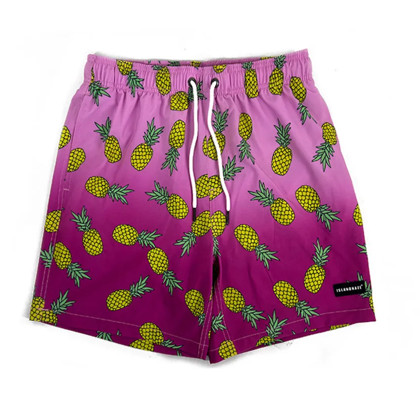 6“ Stretch Printed Volley Shorts ZOMBI COCKTAIL sold by IslandHaze