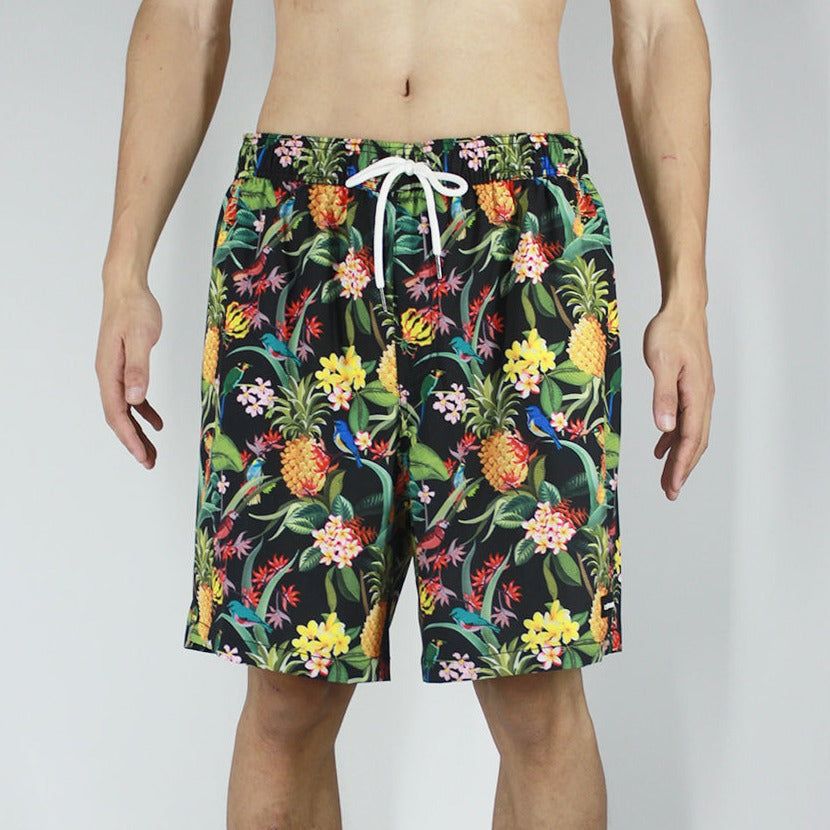 Men's 6'' Stretch Printed Volley Swim Trunks with mesh liner-CORTEZ sold by IslandHaze product image thumbnail 2