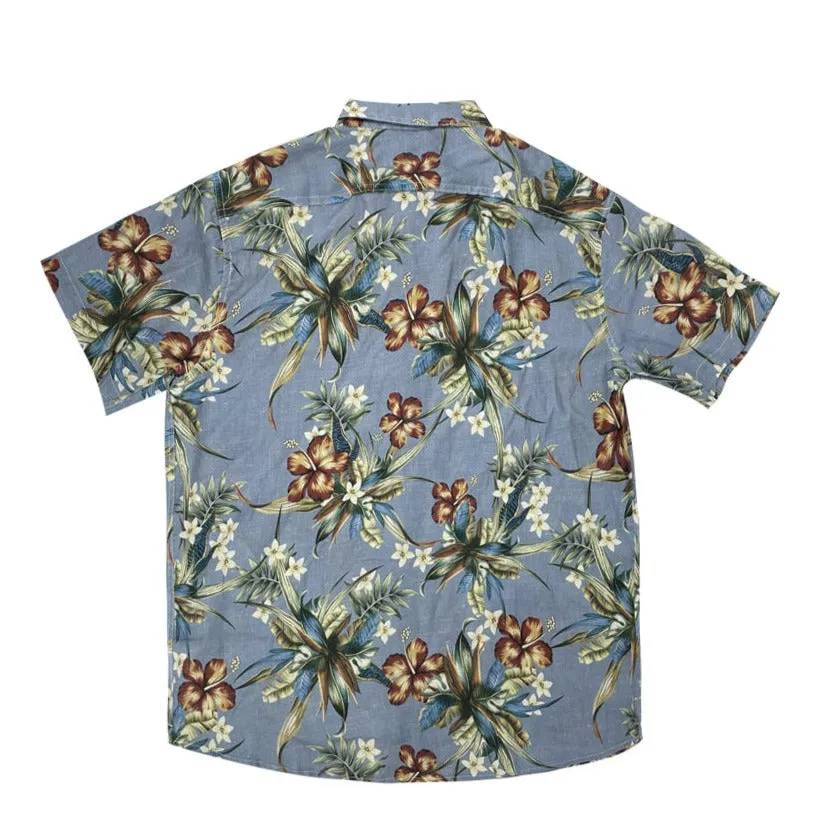 Hawaiian Men's Woven Shirts - 100% Linen - Dahlia sold by IslandHaze product image thumbnail 2