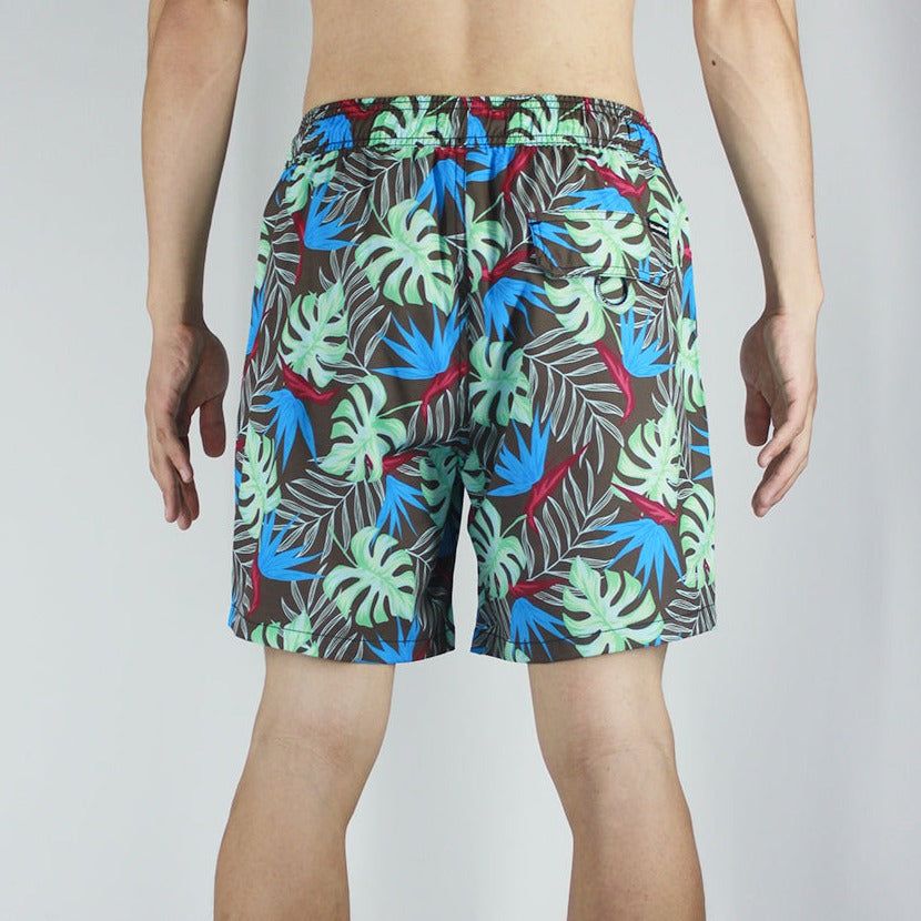 Men's 6'' Stretch Printed Volley Swim Trunks With Pockets-LENO sold by IslandHaze product image thumbnail 4