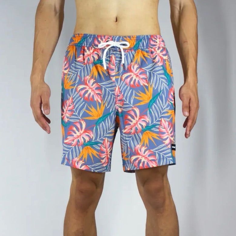Men's 6'' Stretch Printed Volley Swim Trunks With Pockets-LENO sold by IslandHaze product image thumbnail 10