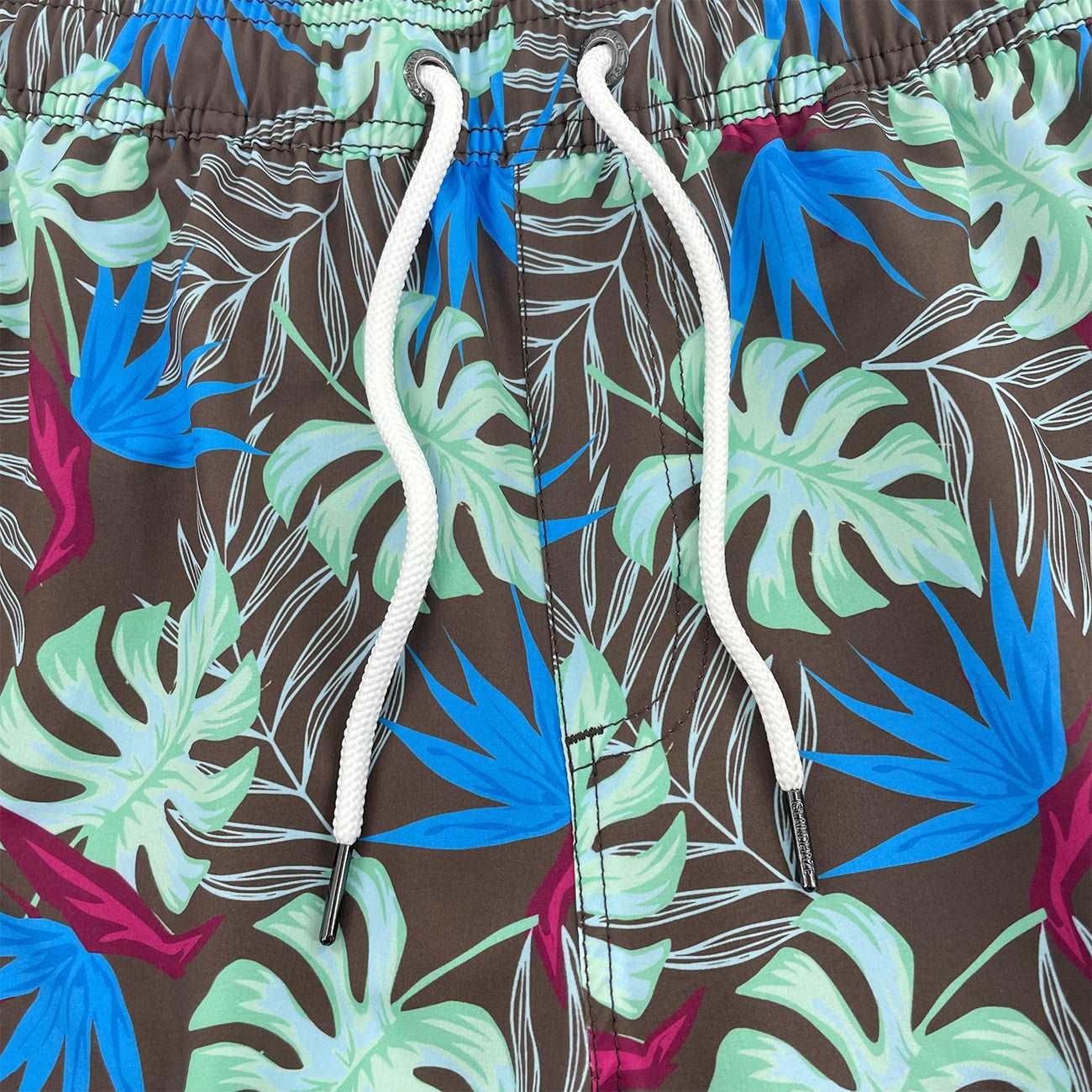 Men's 6'' Stretch Printed Volley Swim Trunks With Pockets-LENO sold by IslandHaze product image thumbnail 7