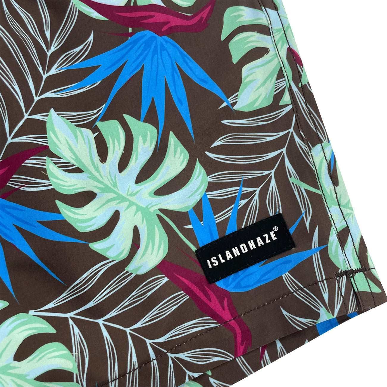 Men's 6'' Stretch Printed Volley Swim Trunks With Pockets-LENO sold by IslandHaze product image thumbnail 6