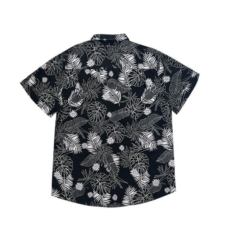 Hawaiian Shirt Black Tropical Plants Shirt sold by IslandHaze product image thumbnail 2