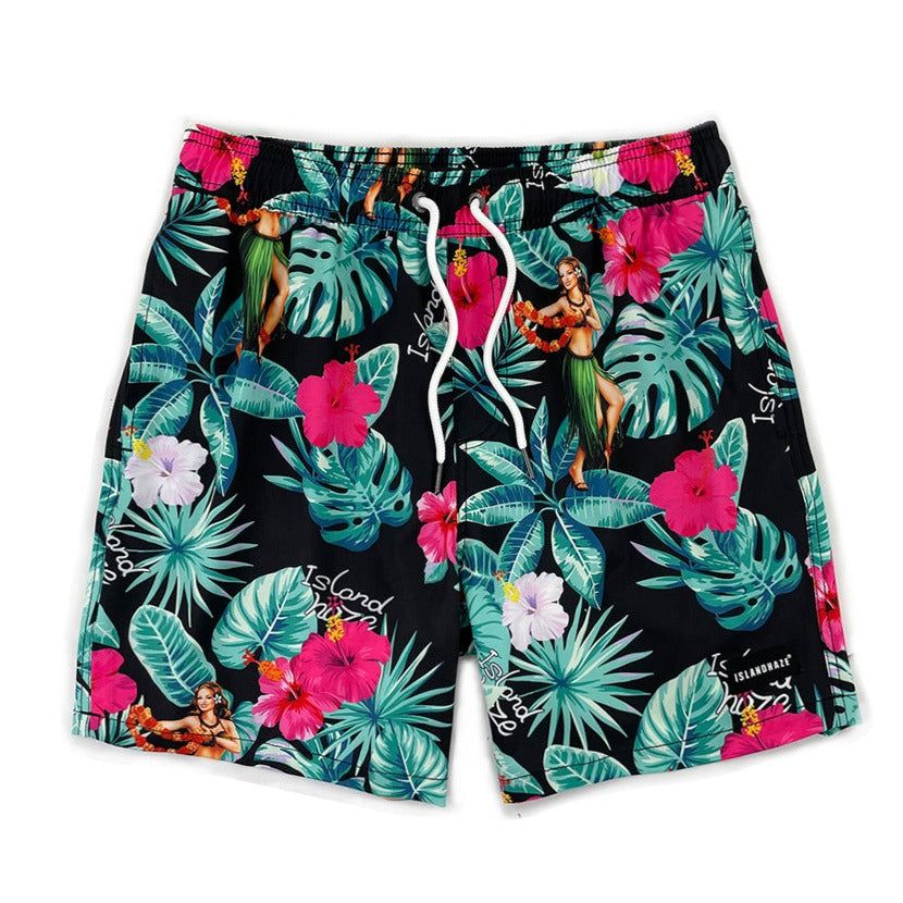 Men's 6'' Stretch Printed Volley Cool Swim Trunks-FAIRY sold by IslandHaze