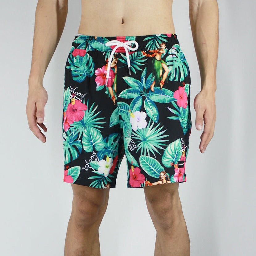 Men's 6'' Stretch Printed Volley Cool Swim Trunks-FAIRY sold by IslandHaze product image thumbnail 2