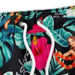 Men's 6'' Stretch Printed Volley Cool Swim Trunks-FAIRY sold by IslandHaze