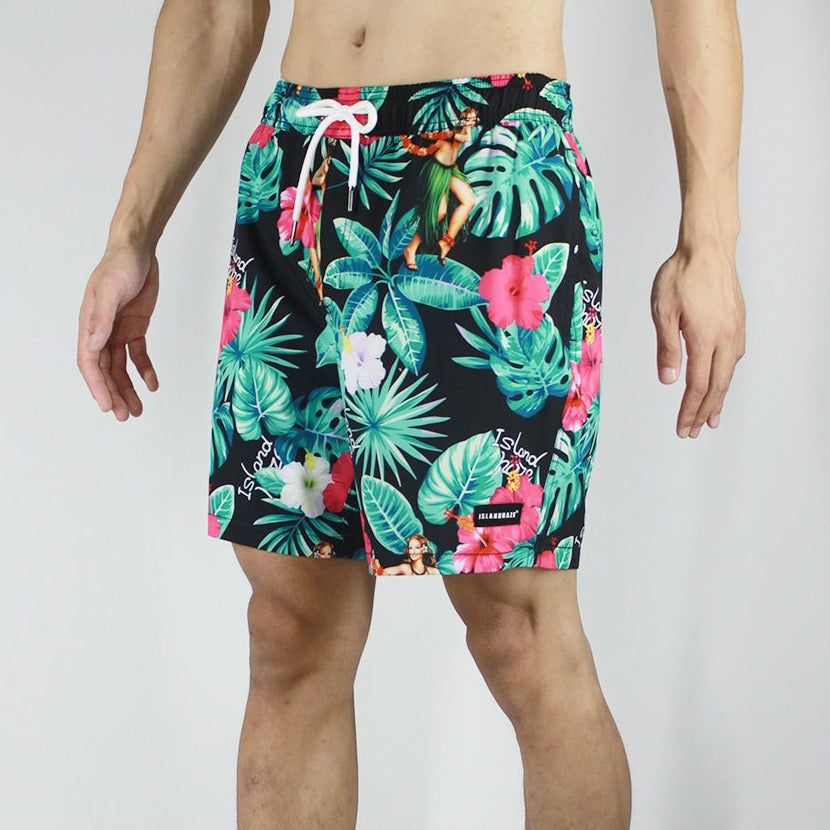 Men's 6'' Stretch Printed Volley Cool Swim Trunks-FAIRY sold by IslandHaze product image thumbnail 3
